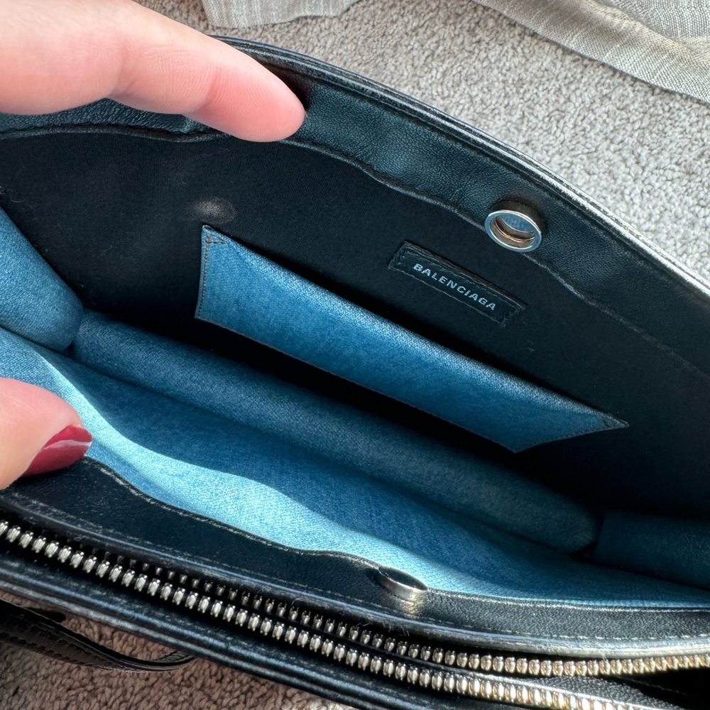 Balenciaga Denim Crossbody Bag - Picture 13 of 16